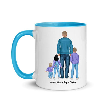 Personalisierte Papas Camping Tasse